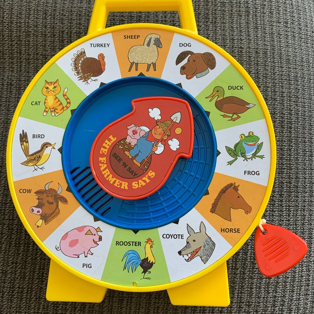 COPY - The Farmer Says Pull String Toy